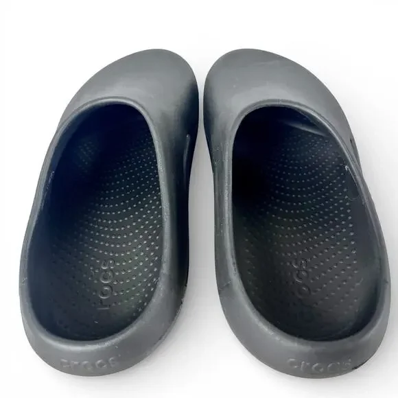 Crocs Mellow Recovery Clogs Black Comfort Slip On Work Shoes Mens 7 Womens 9 - Picture 3 of 12
